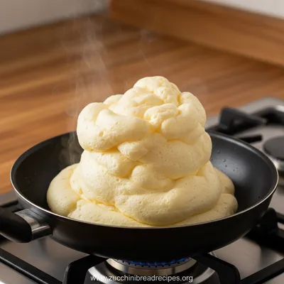 Traditional Fluffy Japanese Souffle Pancakes - ingredients preparation