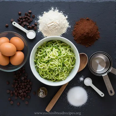 Keto Chocolate Zucchini Bread Recipe - cooking process