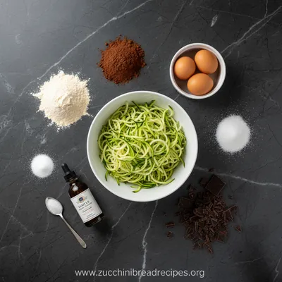 Keto Chocolate Zucchini Bread Recipe - cooking process