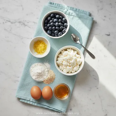 Lemon Blueberry Cottage Cheese Protein Bites - cooking process