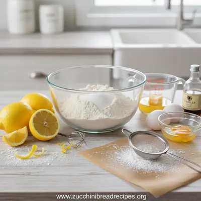 Lemon Crinkle Cookies Recipe - cooking process