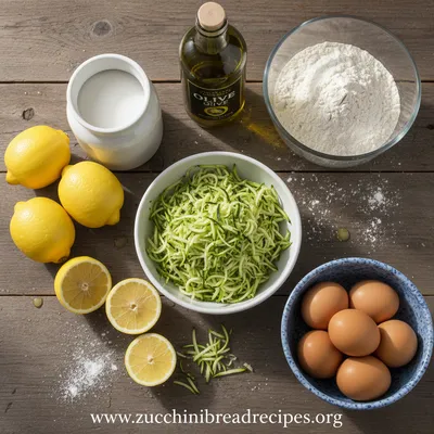 Luscious Lemon Zucchini Bread Recipe - cooking process