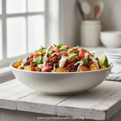 Loaded Potato Taco Bowl – Healthy Meal Prep
