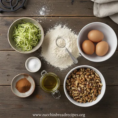 Low Sugar Zucchini Bread Recipe | Healthy Breakfast - cooking process