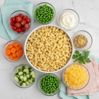 Easy Macaroni Salad - cooking process