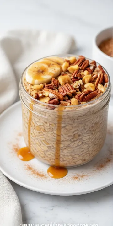 Maple Brown Sugar Overnight Oats - ready to serve
