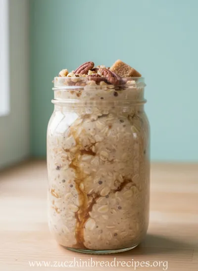 Maple Brown Sugar Overnight Oats