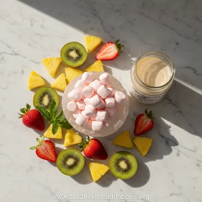 Marshmallow Fruit Dip – Fluffy 2‑Ingredient Fruit Dip - cooking process