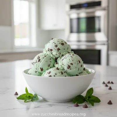 Mint Chocolate Chip Ice Cream