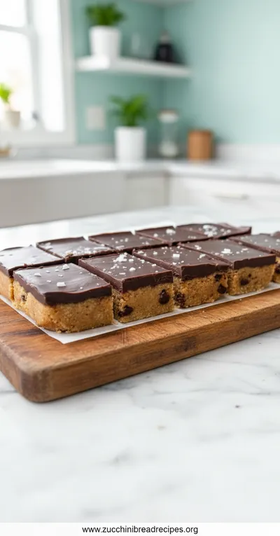 No Bake Cookie Dough Bars – Healthy Gluten‑Free Vegan Treat