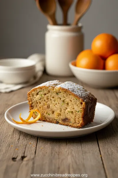Orange Zucchini Bread - Moist and Flavorful Quick Bread - ready to serve