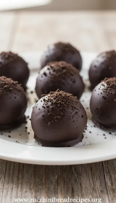 Oreo Balls - Easy No-Bake Chocolate Treats - ready to serve