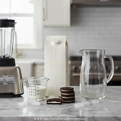 Oreo Milkshake – Easy 3‑Ingredient Recipe - cooking process