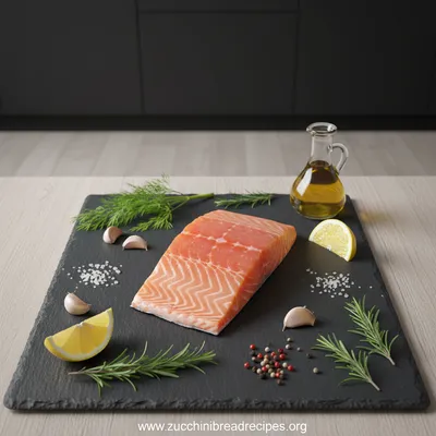 15-Minute Easy Oven Baked Salmon - cooking process