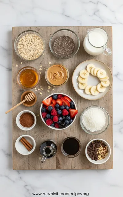 Easy Overnight Oats Recipes With Six Flavors - cooking process