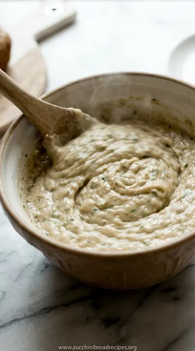 5 Minute Paleo Zucchini Bread - Gluten Free - cooking process