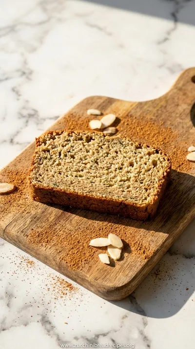 5 Minute Paleo Zucchini Bread - Gluten Free
