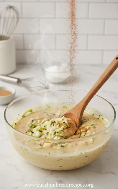 Pear Zucchini Bread Recipe - cooking process