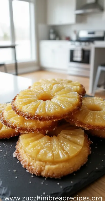 Pineapple Upside Down Sugar Cookies