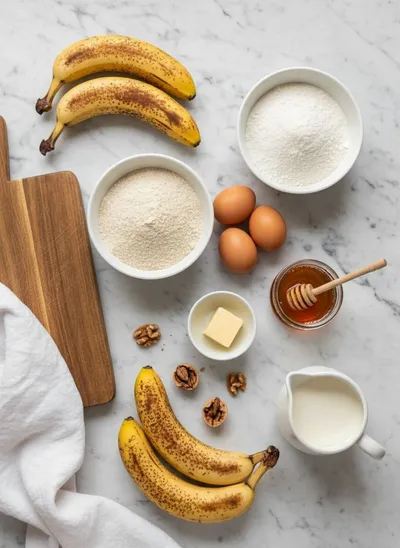 Protein Banana Bread – Easy Healthy Recipe - cooking process