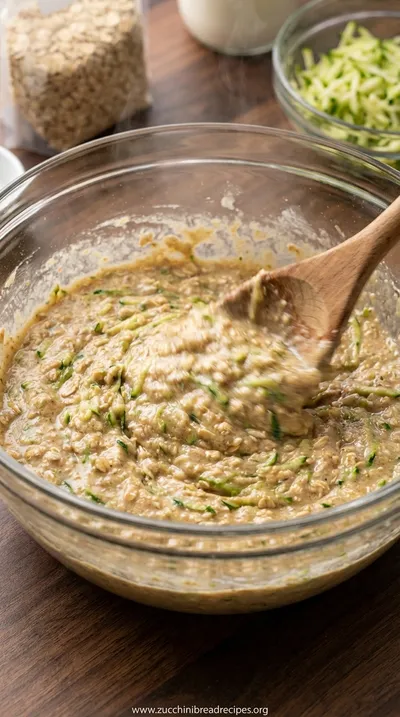 Protein Zucchini Bread: Healthy High-Protein Recipe - cooking process