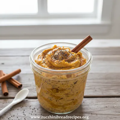 Pumpkin Pie Overnight Oats with Chia