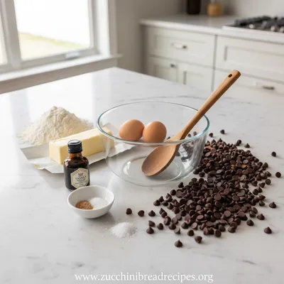 Soft and Chewy Chocolate Chip Cookies - cooking process
