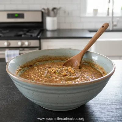 Rich Spice Cake Zucchini Bread Recipe - ingredients preparation