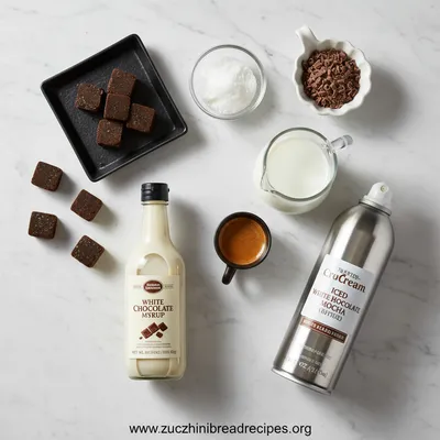 Starbucks Iced White Chocolate Mocha Recipe - cooking process