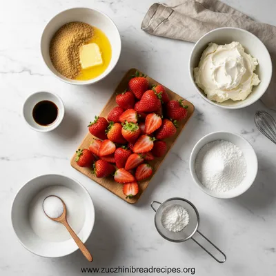 Strawberry Crunch Cheesecake Tacos - cooking process