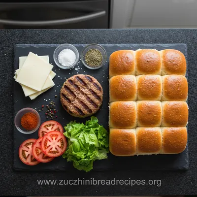 Turkey And Cheese Sliders Recipe - cooking process
