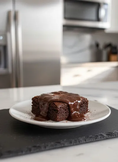 Two Minute Protein Brownie