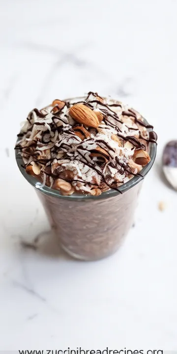 Vegan Almond Joy Overnight Oats