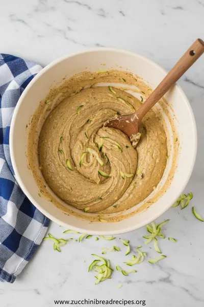 Vegan Zucchini Bread Recipe - ingredients preparation