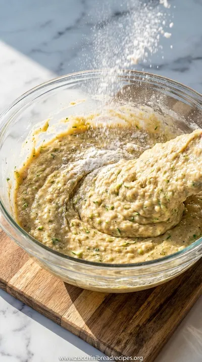 Moist and Easy Zucchini Bread Recipe - cooking process