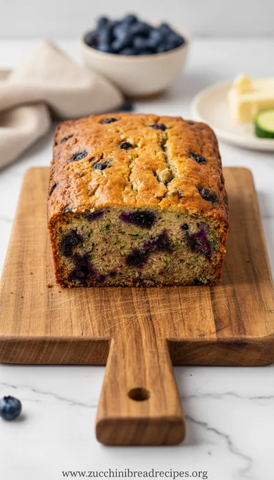 Zucchini Bread With Blueberries Recipe