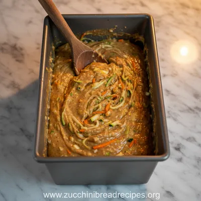 Zucchini Carrot Apple Bread with Pecans - ingredients preparation