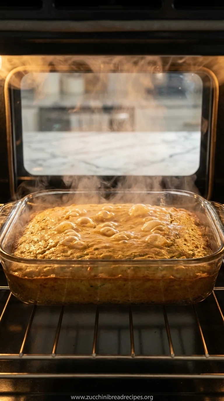 Zucchini Cheddar Cheese & Chive Buttermilk Quick Bread - cooking process